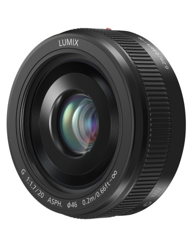 Panasonic LUMIX G 20mm f/1.7 II ASPH. Lens (Black)