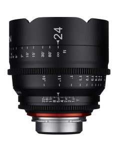 Xeen Obiettivo 24mm T1.5 Cinema 4K per Canon EF Mount