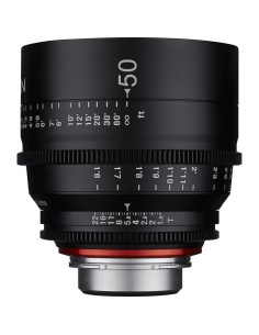 Xeen 50mm T1.5 Lens 4K for Canon EF Mount